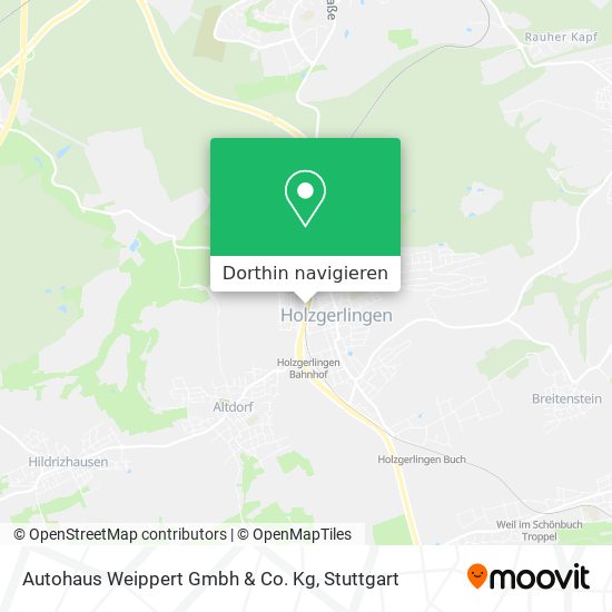 Autohaus Weippert Gmbh & Co. Kg Karte