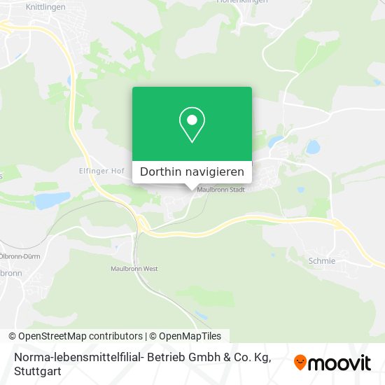 Norma-lebensmittelfilial- Betrieb Gmbh & Co. Kg Karte