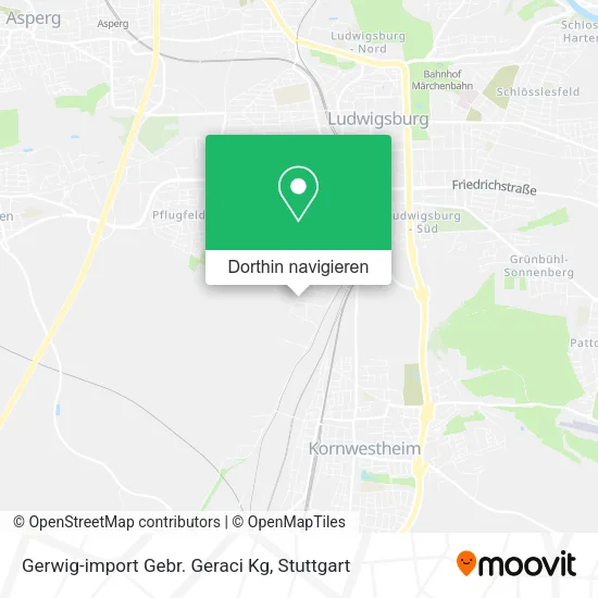 Gerwig-import Gebr. Geraci Kg Karte