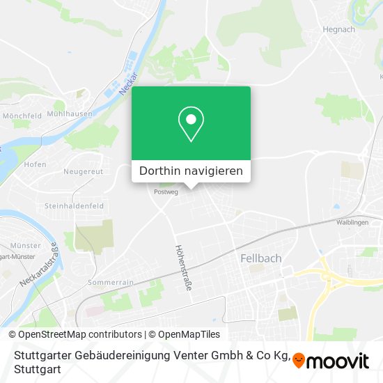 Stuttgarter Gebäudereinigung Venter Gmbh & Co Kg Karte