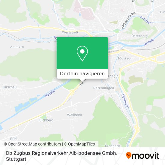 Db Zugbus Regionalverkehr Alb-bodensee Gmbh Karte