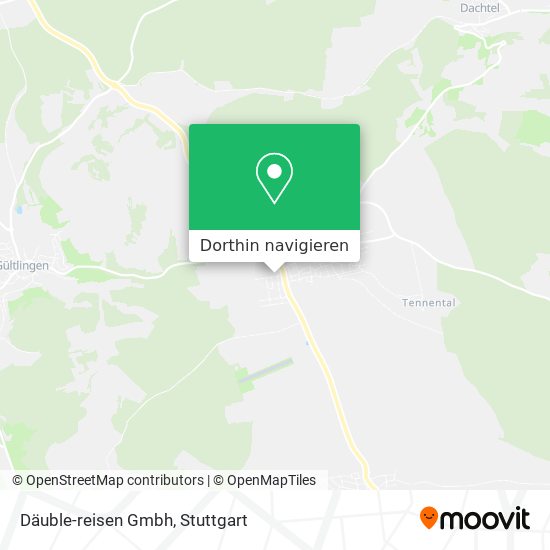 Däuble-reisen Gmbh Karte