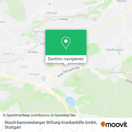 Rüsch-bammesberger Stiftung Krankenhilfe Gmbh Karte