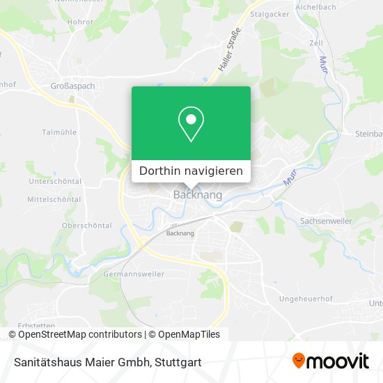 Sanitätshaus Maier Gmbh Karte