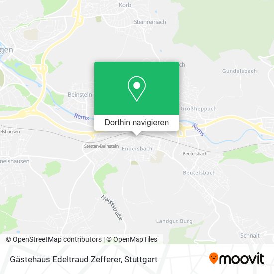 Gästehaus Edeltraud Zefferer Karte