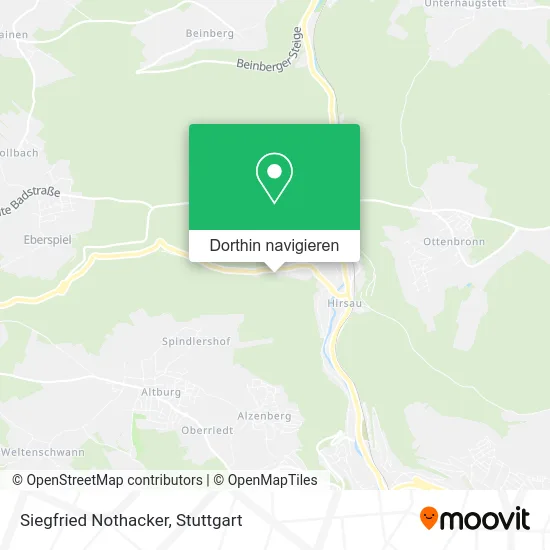 Siegfried Nothacker Karte