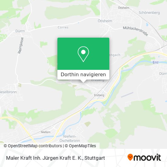 Maler Kraft Inh. Jürgen Kraft E. K. Karte
