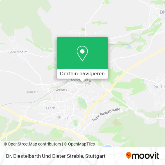 Dr. Diestelbarth Und Dieter Streble Karte