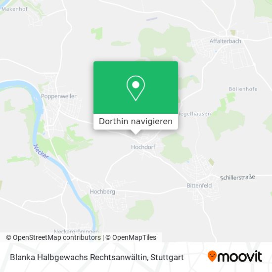 Blanka Halbgewachs Rechtsanwältin Karte