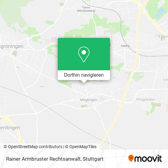 Rainer Armbruster Rechtsanwalt Karte
