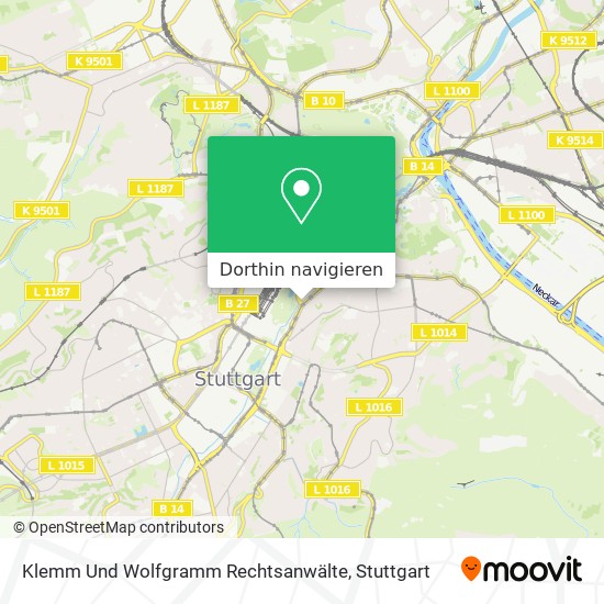 Wie komme ich zu Klemm Und Wolfgramm Rechtsanwälte in