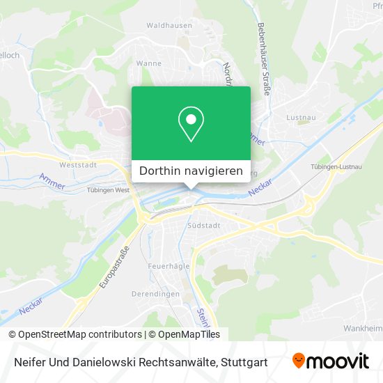 Neifer Und Danielowski Rechtsanwälte Karte