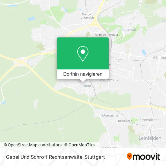 Gabel Und Schroff Rechtsanwälte Karte