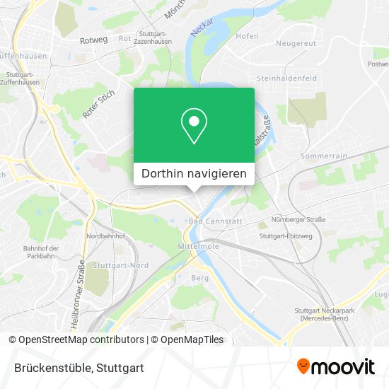 Brückenstüble Karte