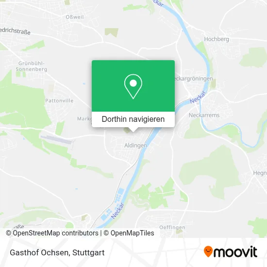 Gasthof Ochsen Karte