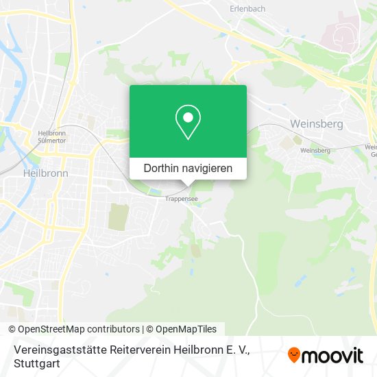 Vereinsgaststätte Reiterverein Heilbronn E. V. Karte