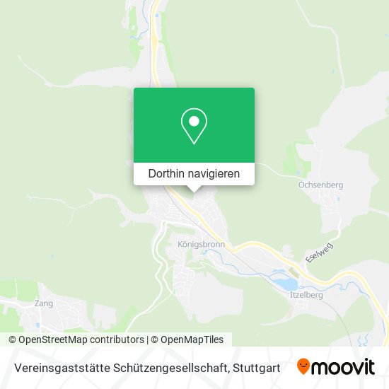 Vereinsgaststätte Schützengesellschaft Karte