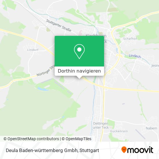 Deula Baden-württemberg Gmbh Karte