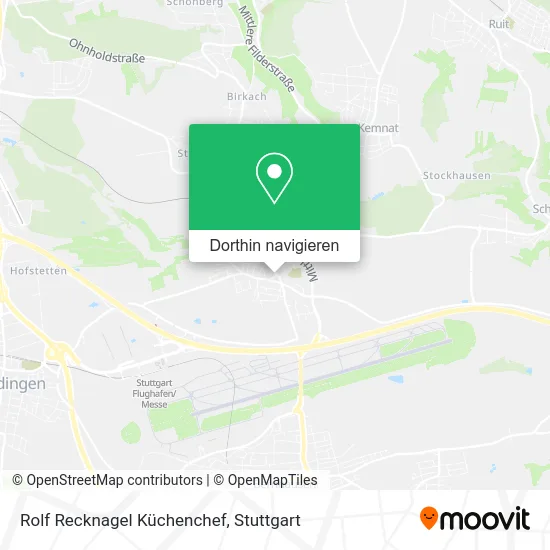 Rolf Recknagel Küchenchef Karte