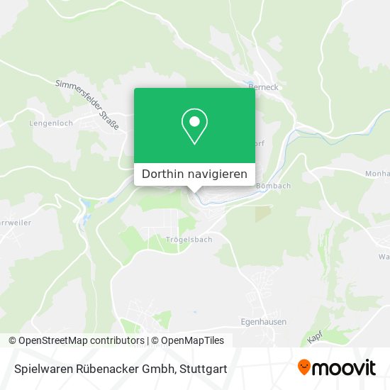 Spielwaren Rübenacker Gmbh Karte