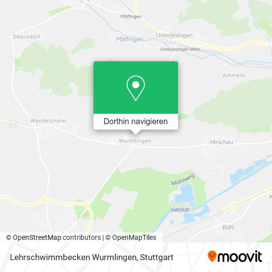 Lehrschwimmbecken Wurmlingen Karte