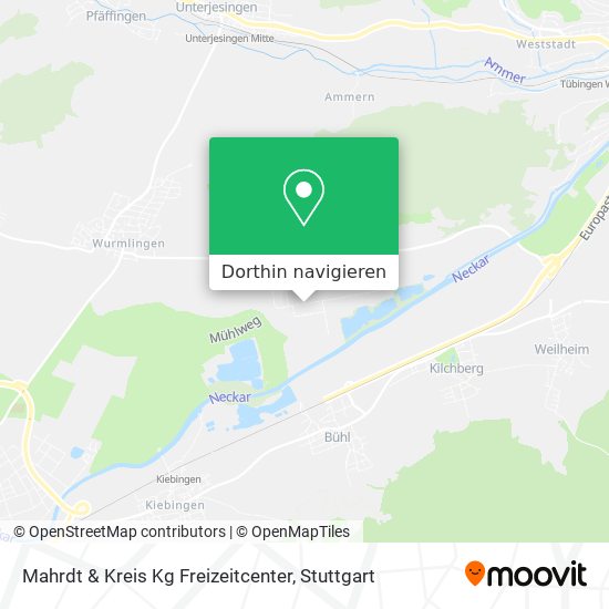 Mahrdt & Kreis Kg Freizeitcenter Karte