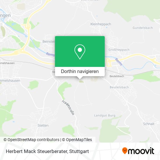Herbert Mack Steuerberater Karte