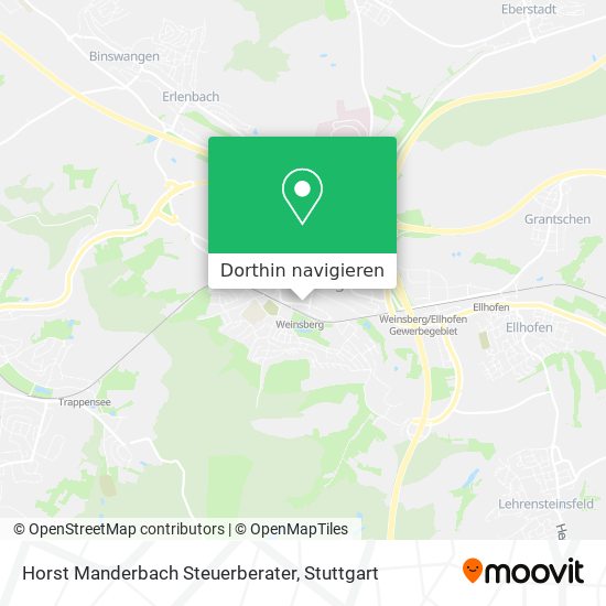 Horst Manderbach Steuerberater Karte