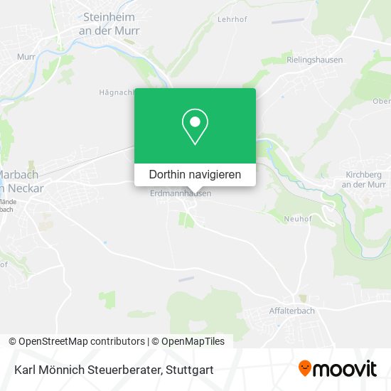 Karl Mönnich Steuerberater Karte