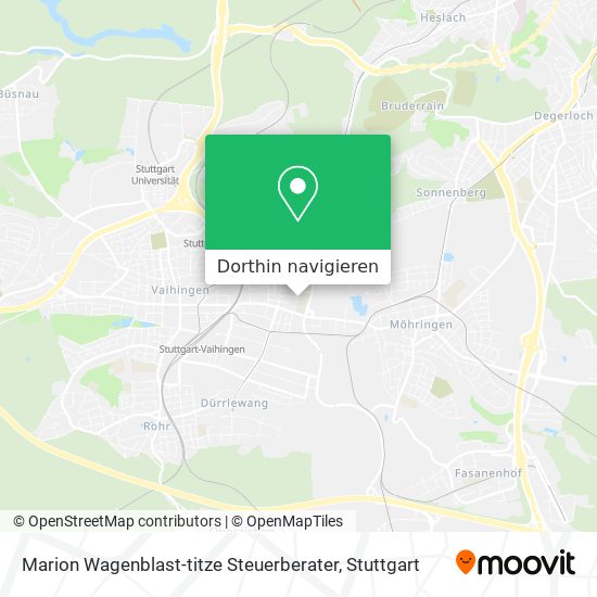 Marion Wagenblast-titze Steuerberater Karte