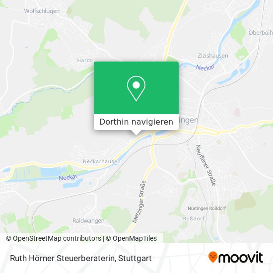 Ruth Hörner Steuerberaterin Karte