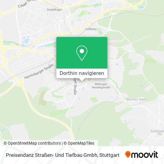 Preisendanz Straßen- Und Tiefbau Gmbh Karte