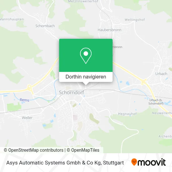 Asys Automatic Systems Gmbh & Co Kg Karte