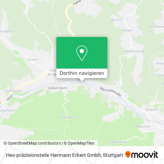 Hes-präzisionsteile Hermann Erkert Gmbh Karte