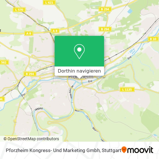 Pforzheim Kongress- Und Marketing Gmbh Karte