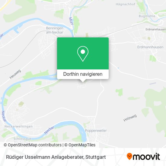 Rüdiger Usselmann Anlageberater Karte
