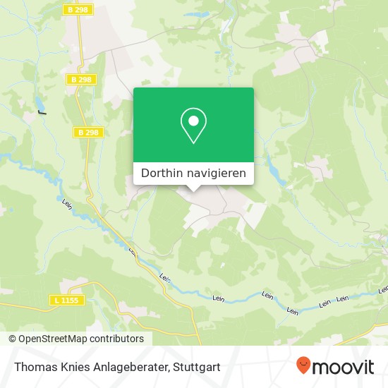 Thomas Knies Anlageberater Karte