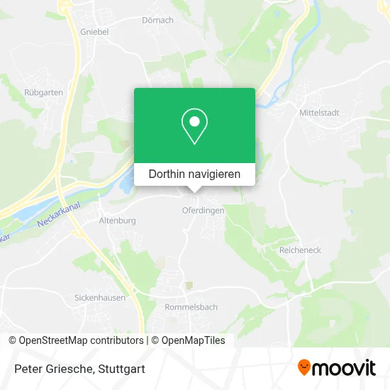 Peter Griesche Karte