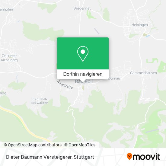 Dieter Baumann Versteigerer Karte
