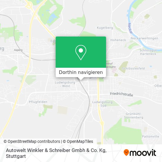 Autowelt Winkler & Schreiber Gmbh & Co. Kg Karte