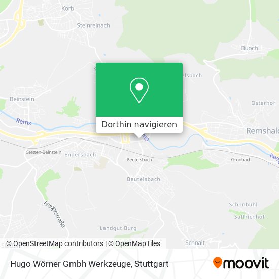Hugo Wörner Gmbh Werkzeuge Karte