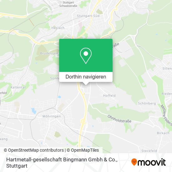 Hartmetall-gesellschaft Bingmann Gmbh & Co. Karte