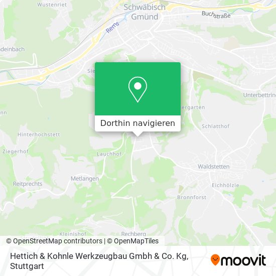 Hettich & Kohnle Werkzeugbau Gmbh & Co. Kg Karte