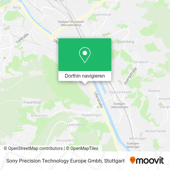 Sony Precision Technology Europe Gmbh Karte
