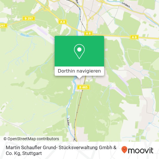 Martin Schaufler Grund- Stücksverwaltung Gmbh & Co. Kg Karte