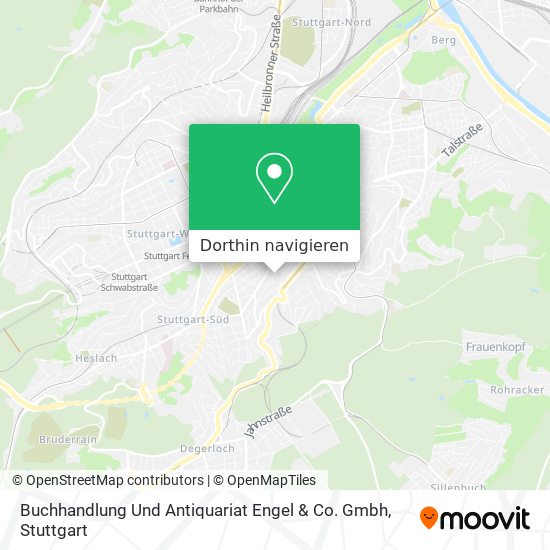 Buchhandlung Und Antiquariat Engel & Co. Gmbh Karte