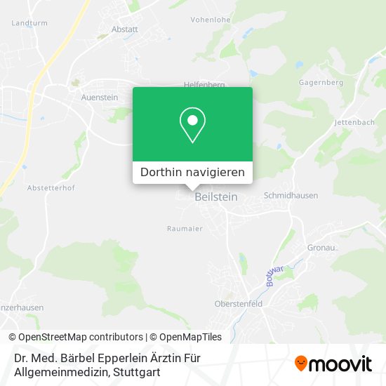 Dr. Med. Bärbel Epperlein Ärztin Für Allgemeinmedizin Karte