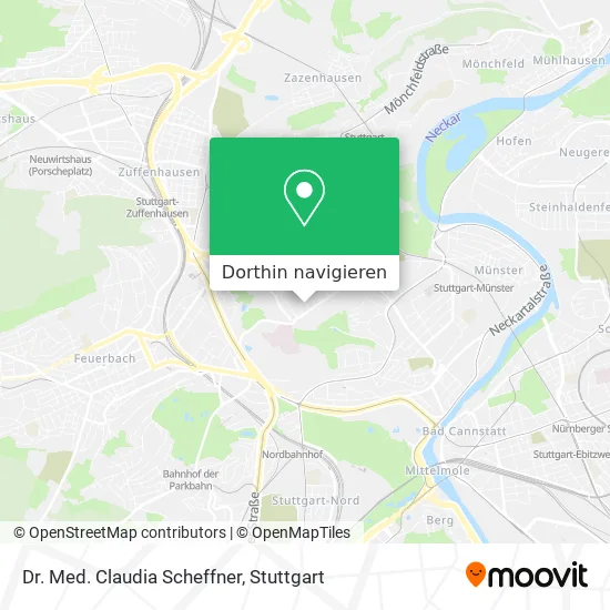 Dr. Med. Claudia Scheffner Karte