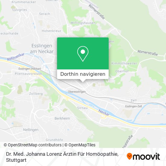 Dr. Med. Johanna Lorenz Ärztin Für Homöopathie Karte