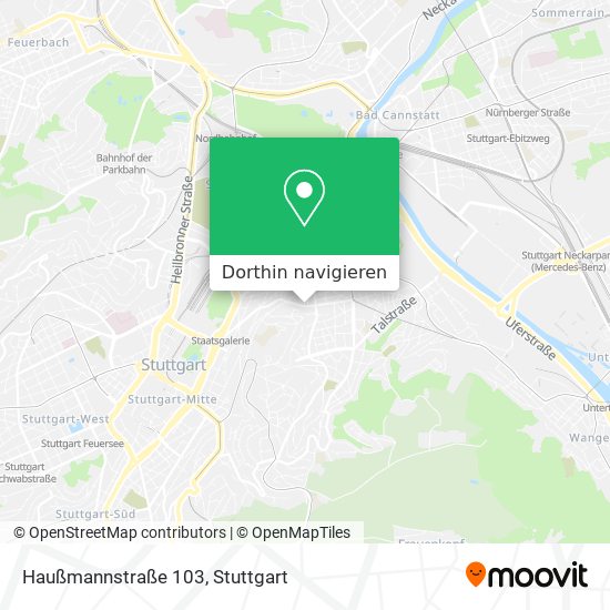 Haußmannstraße 103 Karte